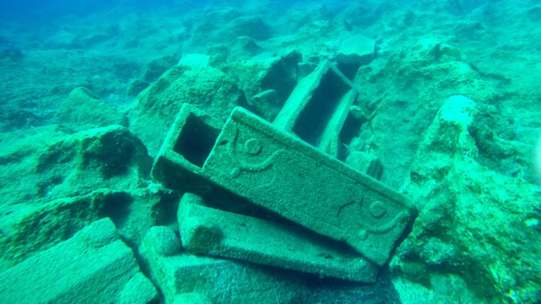 Βρήκαν αρχαία ναυάγια στον όρμο της Μεθώνης. Υπέροχες εικόνες