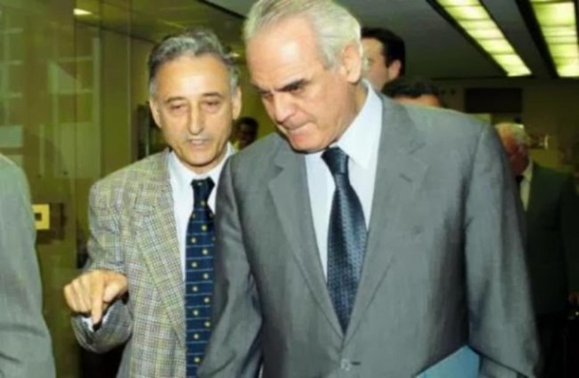 Με τον Ακη Τσοχατζόπουλο