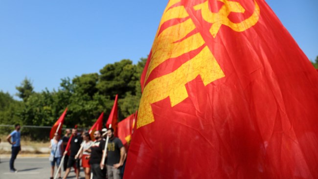 Το ΚΚΕ καταλογίζει διαχρονικές ευθύνες για τη φωτιά στην Εύβοια