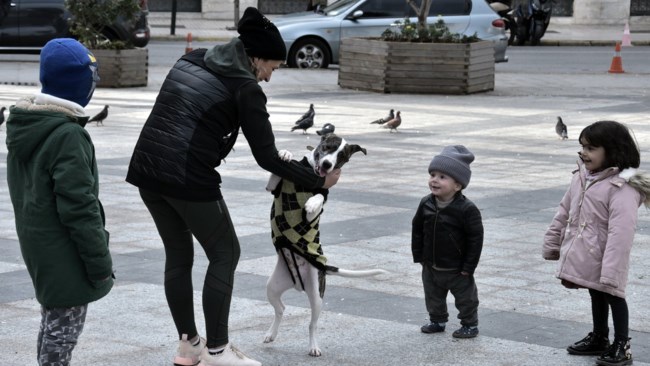 Κρύο παρά τη μικρή άνοδο της θερμοκρασίας- Έως 7 μποφόρ στο Αιγαίο