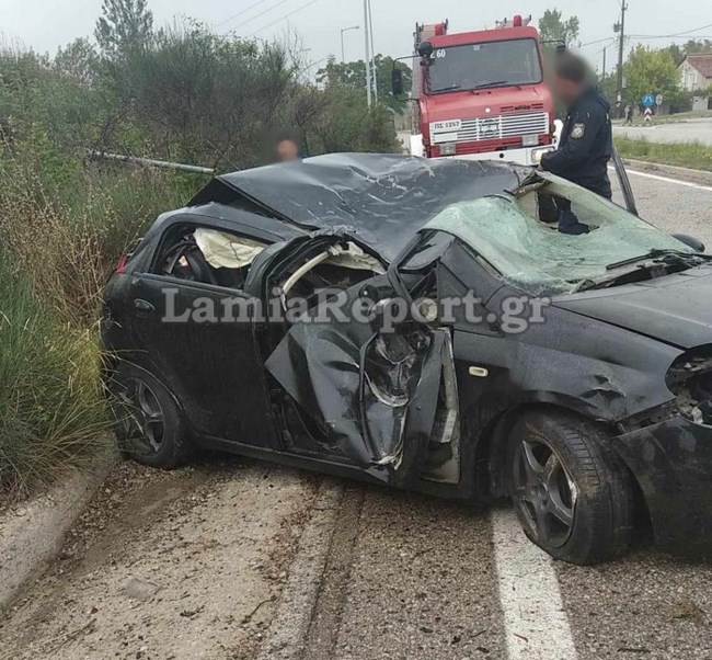 Δομοκός: Τρομακτικό τροχαίο για τριμελή οικογένεια με 2,5 ετών παιδάκι - Σώθηκαν από θαύμα