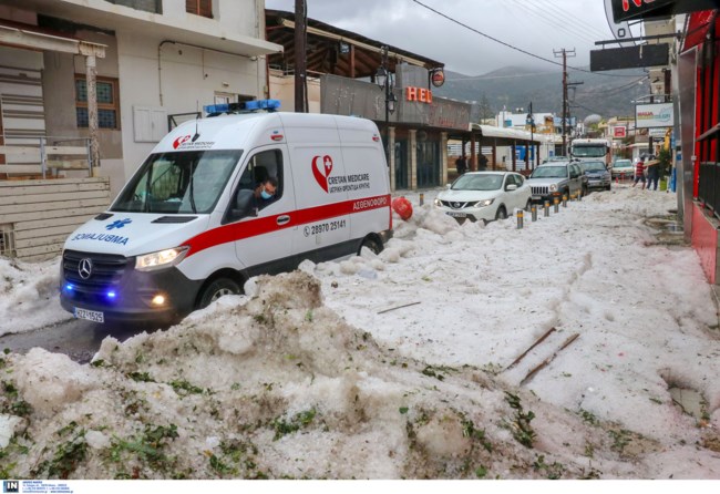 Μάλια Κακοκαιρία Καταστροφές