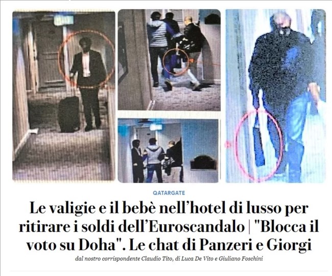 Αποκάλυψη La Repubblica: Τζόρτζι και Παντσέρι κουβαλούν βαλίτσες με λεφτά - Είχαν μαζί και το μωρό της Καϊλή