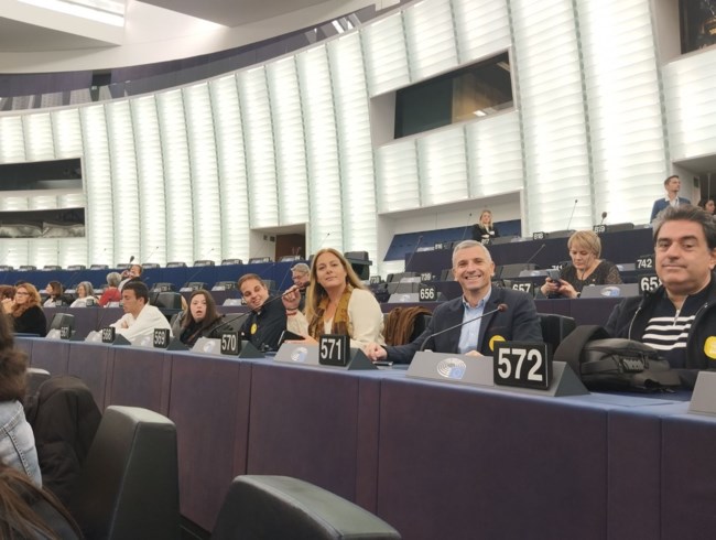 Το ΕΝ.Ε.Ε.ΓΥ-Λ. Αγρινίου στη Euroscola του Ευρωπαϊκού Κοινοβουλίου