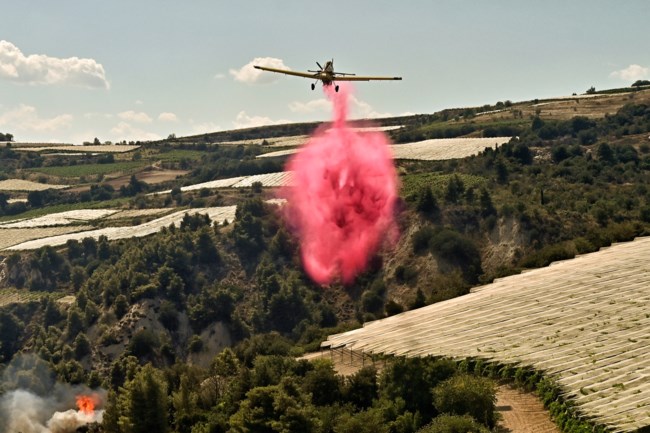 Φωτιά στην Κορινθία