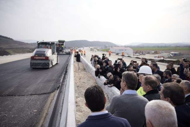 Μητσοτάκης στα Τρίκαλα: Στο τέλος του 2023 θα παραδοθεί το τμήμα του Ε65 από Τρίκαλα μέχρι Καλαμπάκα