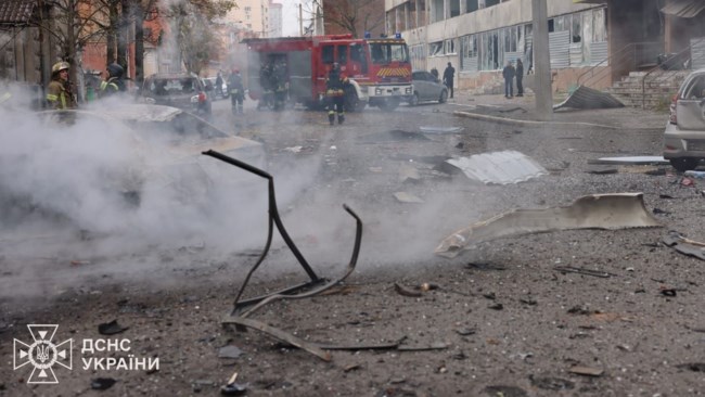ΟΥΚΡΑΝΙΑ ΧΑΡΚΟΒΟ ΧΤΥΠΗΜΑ ΡΩΣΙΚΩΝ DRONE ΣΕ ΝΗΠΙΑΓΩΓΕΙΟ