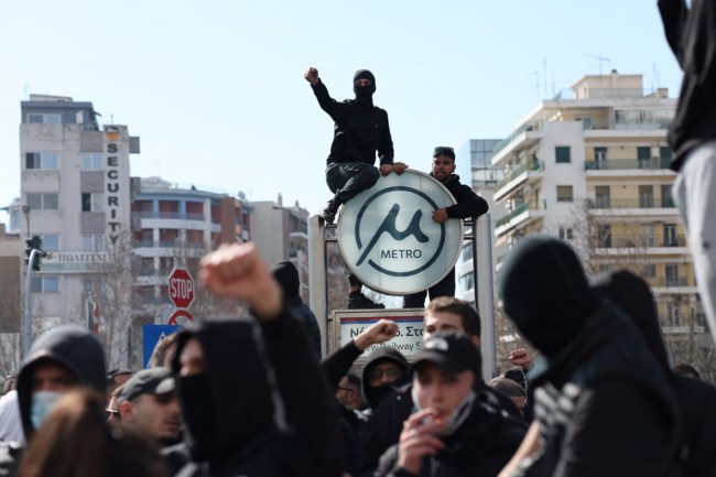 Επεισόδια και στη Θεσσαλονίκη