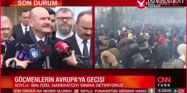 Απίστευτο επεισόδιο: Ο Τούρκος υπουργός Εσωτερικών κατηγόρησε δημοσιογράφο…για πράκτορα της Ελλάδας