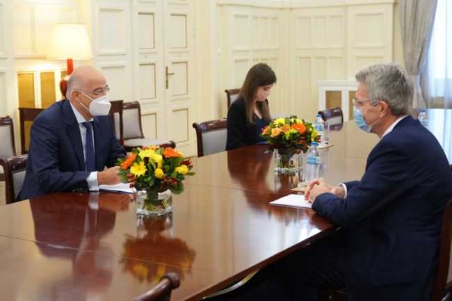 Νέα συνάντηση Δένδια-Πάιατ: Η Ανατολική Μεσόγειος στο επίκεντρο της συζήτησης
