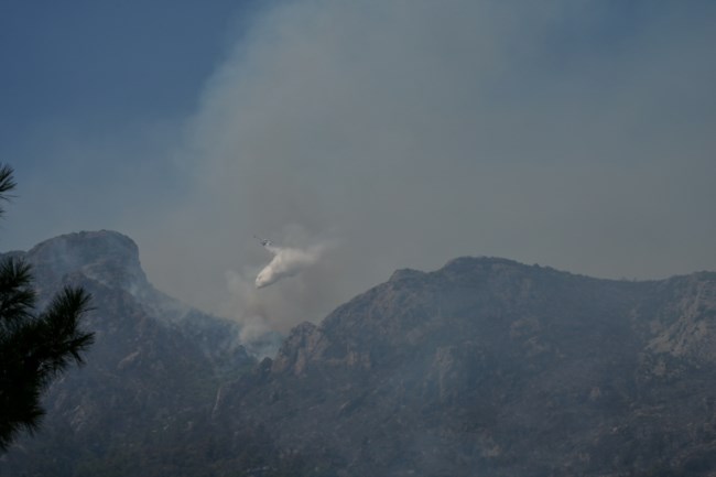 Φωτιά στη Σάμο: Τέθηκε υπό πλήρη έλεγχο - Σε επιφυλακή οι δυνάμεις για τυχόν αναζωπυρώσεις