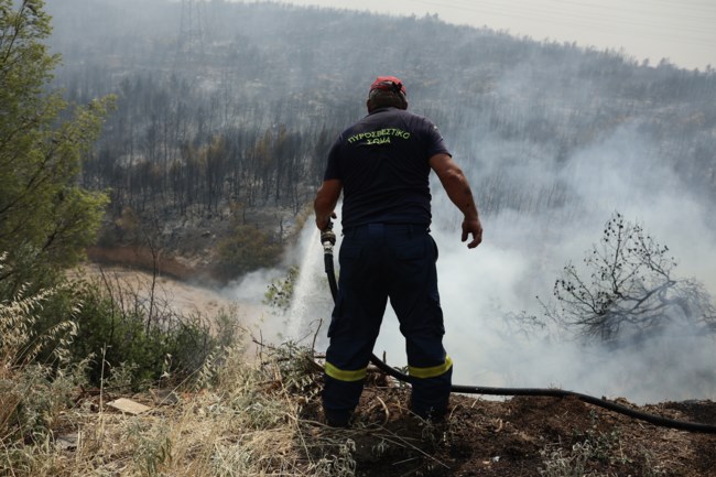 Φωτιά - Δυτική Αττική