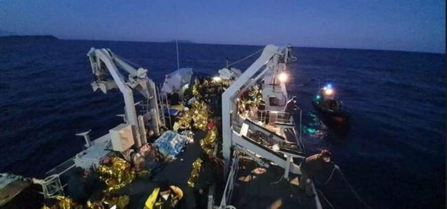 Κέρκυρα φωτιά πλοίο διάσωση