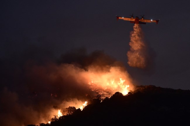 Η τελευταία ρίψη των εναέριων μέσων