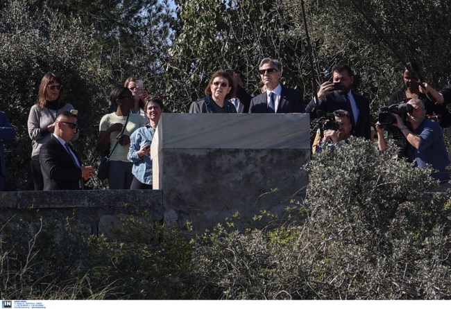 Άντονι Μπλίνκεν: Στην Αρχαία Αγορά και τον ναό του Ηφαίστου - Μαζί με τη Λίνα Μενδώνη [Εικόνες]