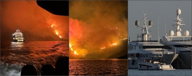 Υδρα: Ποιοι ήταν οι Καζακστανοί ολιγάρχες στη θαλαμηγό- Γιατί τους άφησαν να φύγουν, αν και αυτοί (μάλλον) έβαλαν τη φωτιά