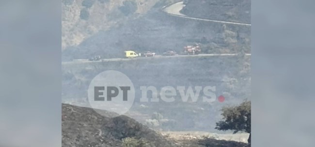 Φονική φωτιά με δύο νεκρούς πυροσβέστες στο Ρέθυμνο: Πλησιάζουν σε σπίτια οι φλόγες - Δύσκολο μέτωπο και στο Λασίθι