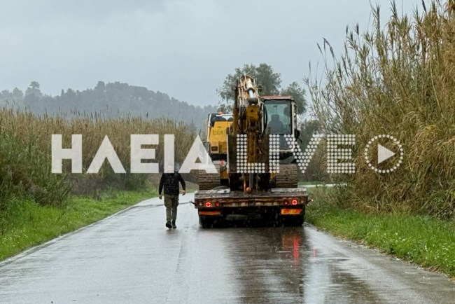 Κακοκαιρία στην Ηλεία: Έσπασαν αναχώματα στον Αλφειο - Εκκενώθηκαν δέκα σπίτια στο Κατάκολο μετά από αποκόλληση βράχου
