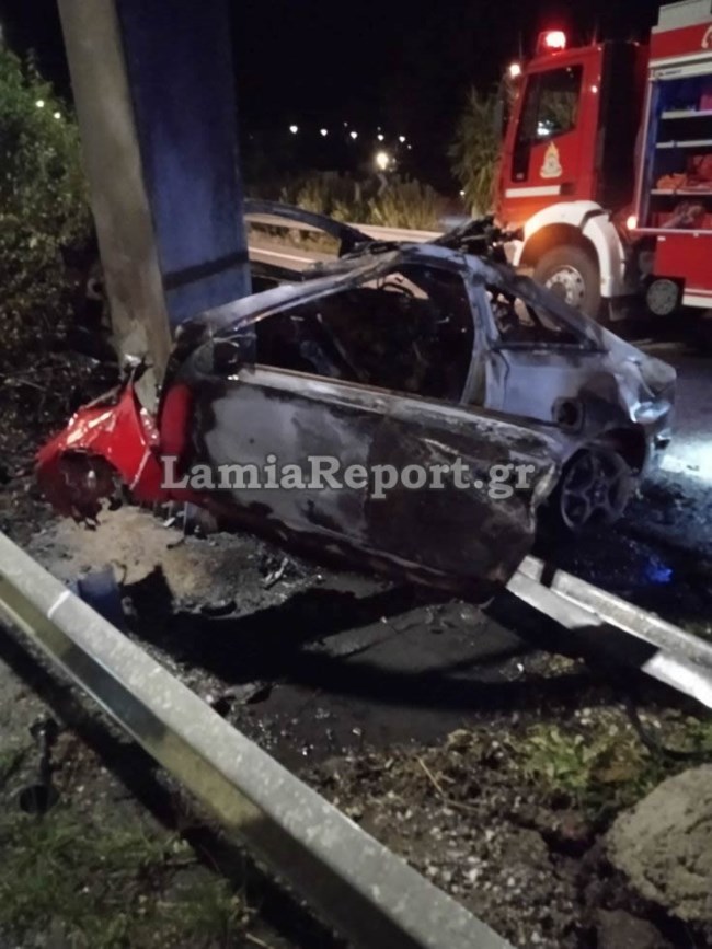 Σοκαριστικό τροχαίο στον Βόλο: Παλαίμαχος ποδοσφαιριστής ο 42χρονος που απανθρακώθηκε [εικόνες]