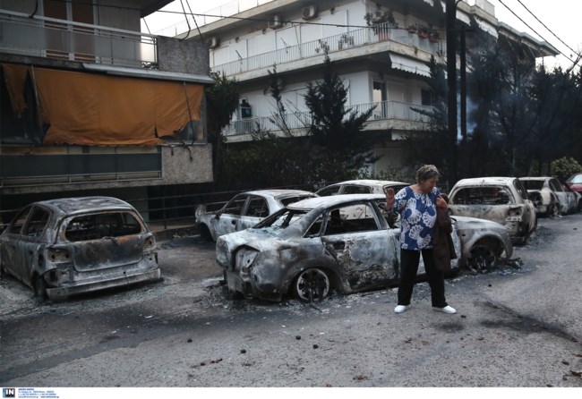 Φωτιά στο Μάτι