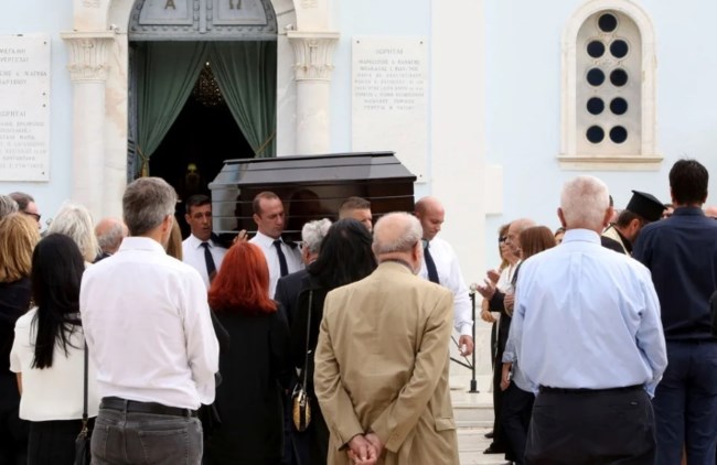 Κηδεία Παπαδημητρίου