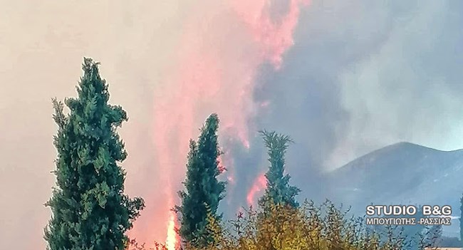 Φωτιά στο Κρανίδι