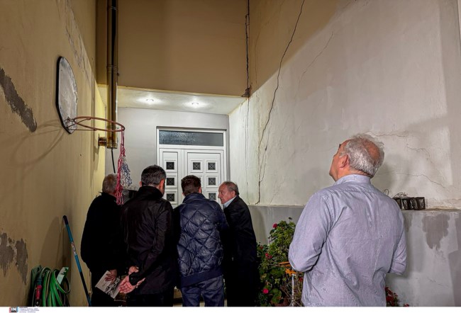Βούτες Ηρακλείου: Αυτοψία Λέκκα στις περίεργες ρηγματώσεις - Ακατάλληλα τουλάχιστον τέσσερα σπίτια [εικόνες - βίντεο]