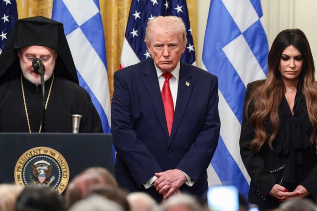 ΝΤΟΝΑΛΝΤ ΤΡΑΜΠ ΕΚΔΗΛΩΣΗ ΛΕΥΚΟΣ ΟΙΚΟΣ 25Η ΜΑΡΤΙΟΥ