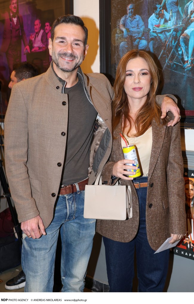 Θάλεια Ματίκα - Τάσος Ιορδανίδης: Κοινή βραδινή έξοδος για το ζευγάρι [εικόνες]