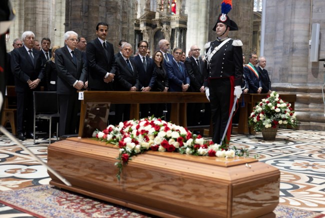 Μπερλουσκόνι κηδεία