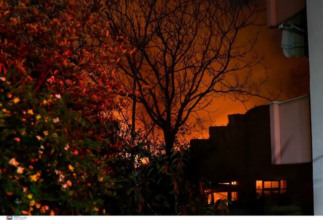 Άνω Πατήσια φωτιά