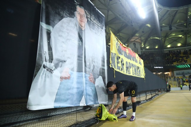 ΑΕΚ ΣΑΜΡΟΚ ΡΟΒΕΡΣ ΛΟΥΛΟΥΔΙΑ ΣΤΗ ΜΝΗΜΗ ΜΑΡΙΟΥ ΧΑΛΚΙΔΑ