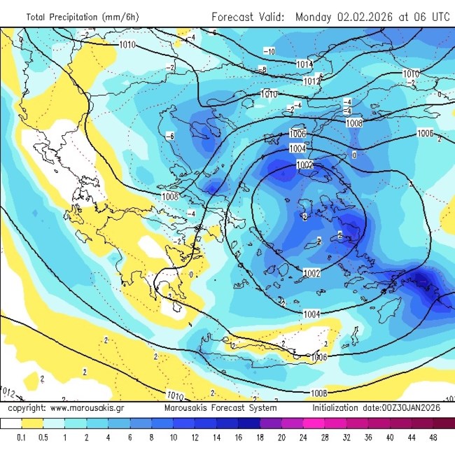 χαρτεσ καιρου μαρουσακησ