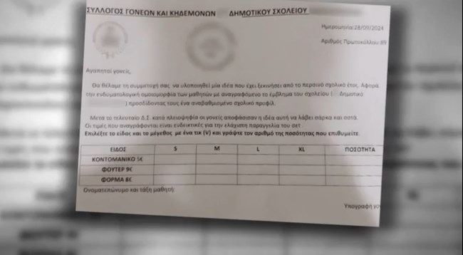 σχολική στολή