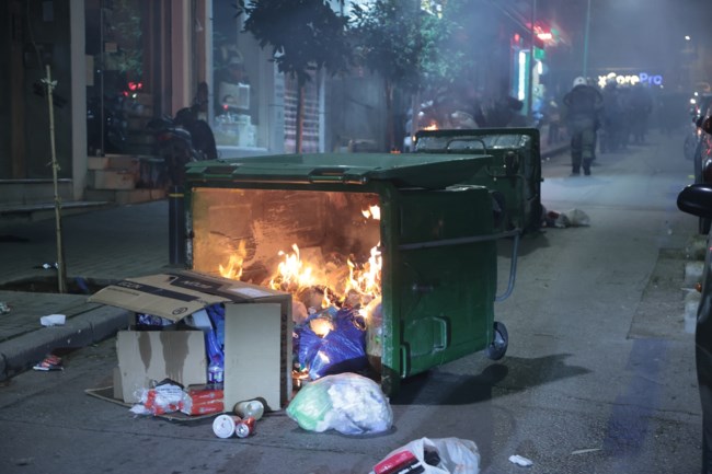 επεισόδια Θεσσαλονίκη