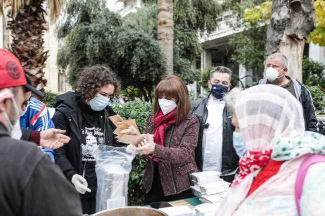 Κατερίνα Σακελλαροπούλου Συσσίτιο