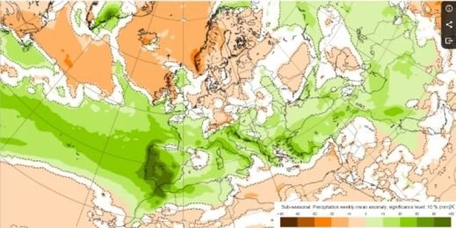 Κολυδάς: Ηπιο και θερμό το επόμενο 15νθήμερο, πάνω από τα κανονικά επίπεδα η θερμοκρασία - Τι προβλέπει για βροχές