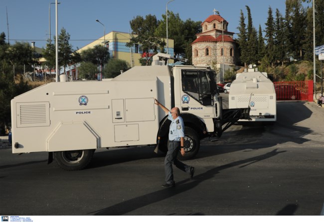 αστυνομικές δυνάμεις Λέσβος