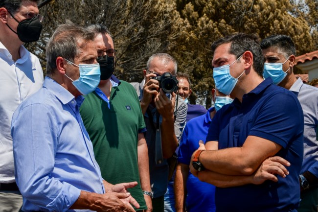 Τσίπρας από Ηλεία: Η κυβέρνηση δεν πρέπει να κάνει επικοινωνιακή πολιτική στα καμένα