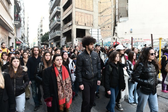 συγκέντρωση καλλιτεχνών