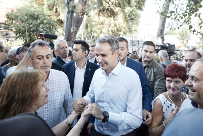 Στο Χαϊδάρι ο Κυριάκος Μητσοτάκης: "Η Ελλάδα μετατρέπεται σε σημαντικό ενεργειακό παίκτη στην Ανατολική Μεσόγειο" [εικόνες]