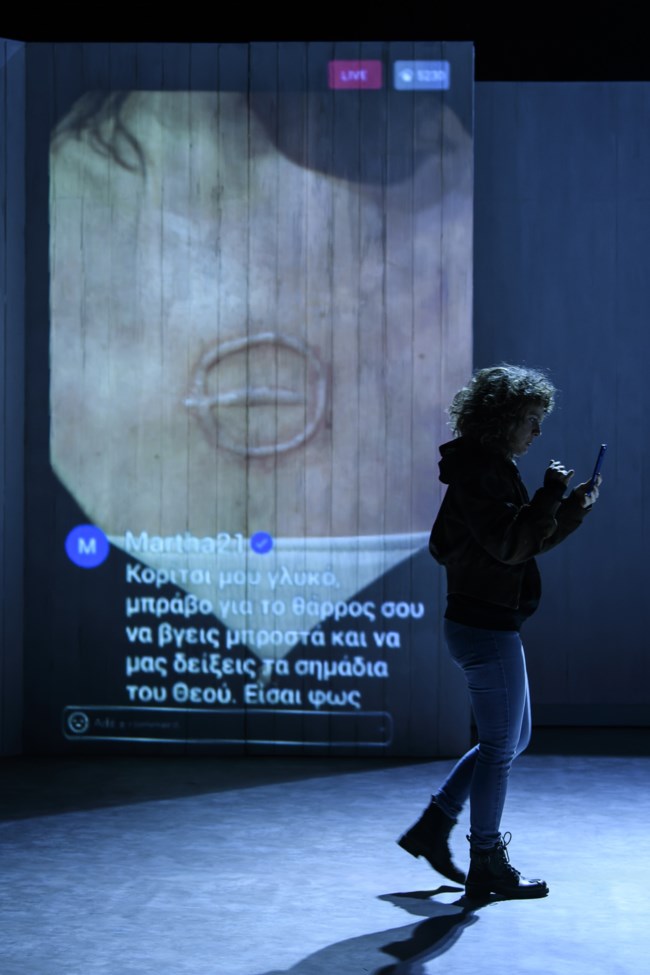 "αθανασία": Ξεκίνησε θριαμβευτικά το νέο έργο της Νεφέλης Μαϊστράλη, με την Ελλη Τρίγγου [εικόνες]