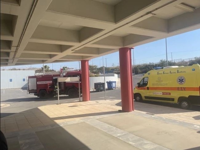 Ηράκλειο: Ζημιά σε μετασχηματιστή στο κλειστό γήπεδο μπάσκετ "Δύο Αοράκια" - Εκκενώθηκε το γυμναστήριο