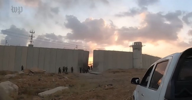 Χαμάς εισβολή φράχτης