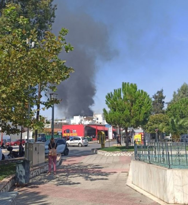 φωτιά Ασπρόπυργος