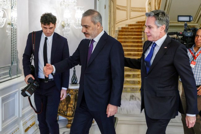 Συνάντηση Μπλίνκεν με Ερντογάν και Φιντάν πριν το τετ α τετ με Μητσοτάκη - Τι είπαν για F-16 και ένταξη της Σουδίας στο ΝΑΤΟ