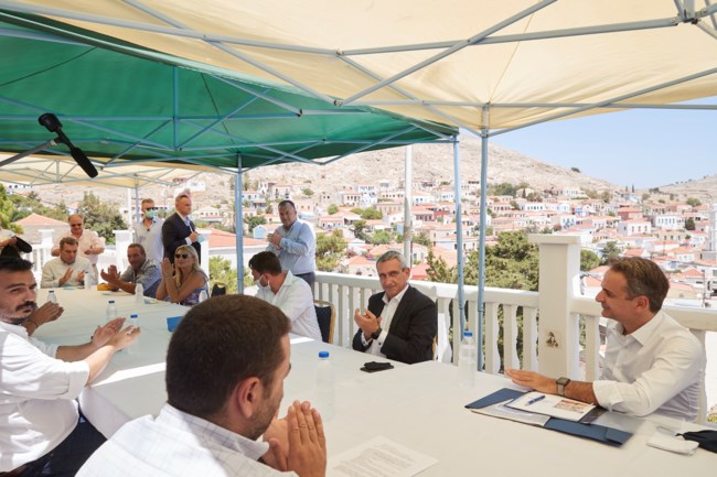 Κυριάκος Μητσοτάκης: "Μείωση του ΕΝΦΙΑ για τους κατοίκους των μικρών νησιών"