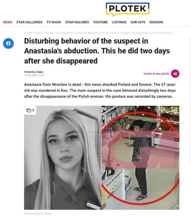 Αναστάζια πολωνικά ΜΜΕ