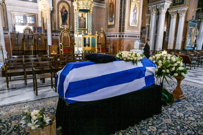 Κωνσταντίνος Πυλαρινός: Κλίμα συγκίνησης στο τελευταίο αντίο - Ποιοι έδωσαν το παρών [εικόνες-βίντεο]