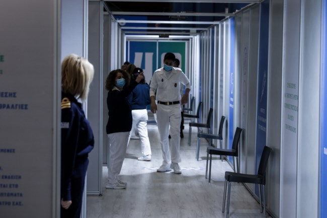 Το mega εμβολιαστικό κέντρο στο Μαρούσι - Πόσοι θα εμβολιάζονται κάθε ημέρα [εικόνες]